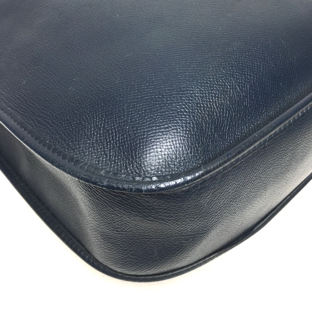 Authentic HERMES Evelyne GM crossbody bag Indigo navy leather - Picture 14 of 16